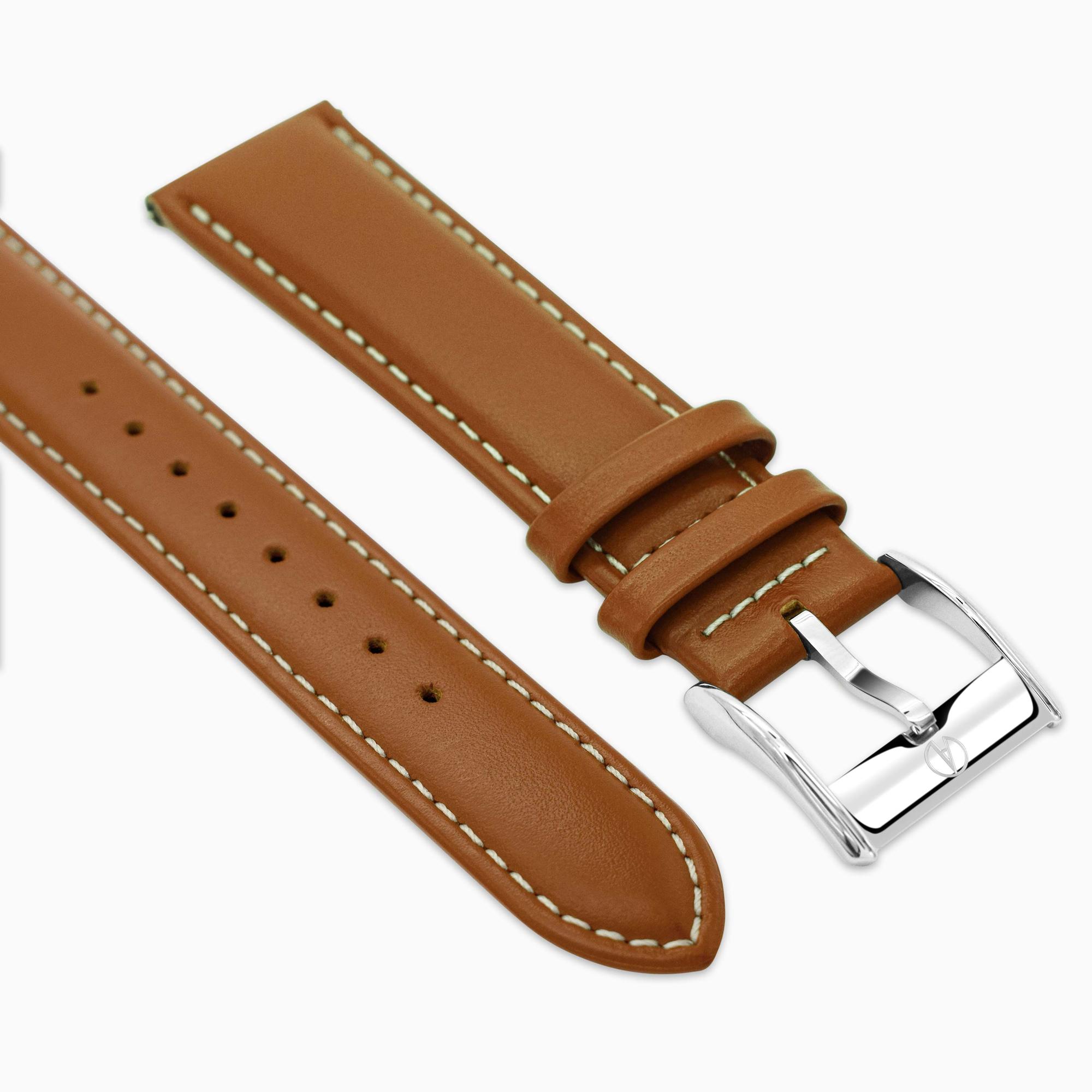 Accurist Everyday Unisex Tan Leather 18mm Strap
